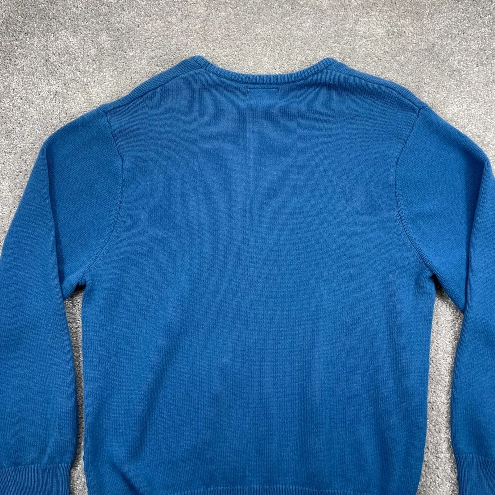 Roebuck & Co Sweater Mens 2XL Blue Stoked For Hanukkah Menorah Ugly Holiday